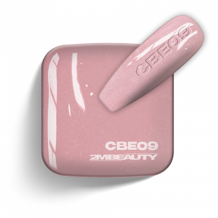 Gel Lack - Colored Base Elastic Shimmer CBE09 - HEMA Mentes:
Természetes árnyalatú, közepesen s...