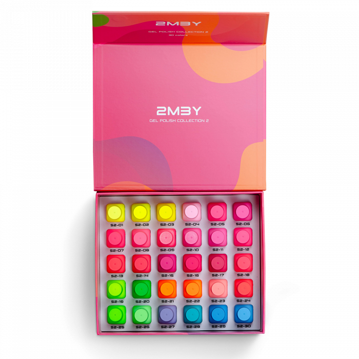 Gel Lack Szett - Collection 2 - Summer Neon - 30db