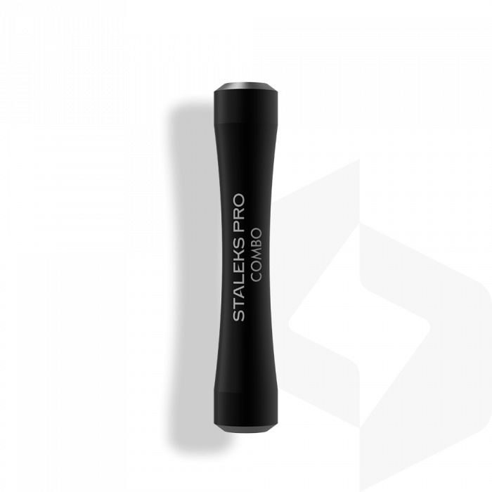 Staleks - Bőrfeltoló-Kaparó Nyél UNIQ COMBO - HPQ-10b - Black:
- manikűrhöz és pedikűrhöz ...