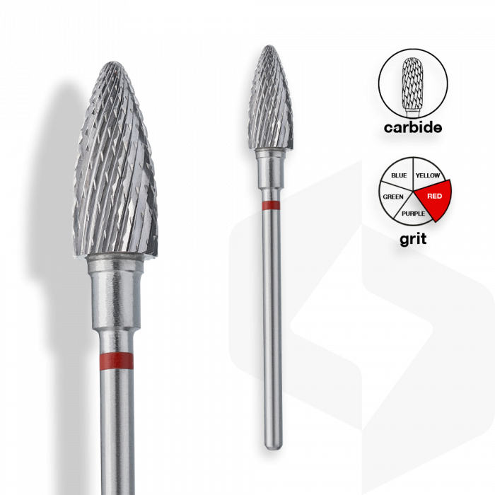Staleks - Karbid Csiszolófej Kúp 6 mm | 14 mm Piros | Finom - FT110R060-14 Staleks - Karbid Csiszolófej Kúp 6 mm | 14 mm Piros | Finom - FT110R060-14:
- manikűrhöz és pe...