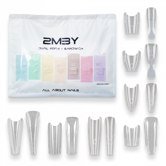 Dual Form - Sandwich - Tip Szett - 7x30 Dual Form - Sandwich - Tip Szett:
A 2MBEAUTY Dual Form - Sandwich Tip Szett praktikus megoldás a...