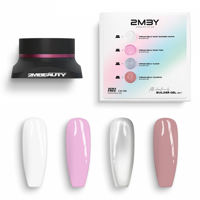 Zselé Szett - Cream Gelly - CG-06 - HEMA Mentes:
Fedezd fel a 2MBEAUTY Cream Gelly CG-06 HEMA Ment...