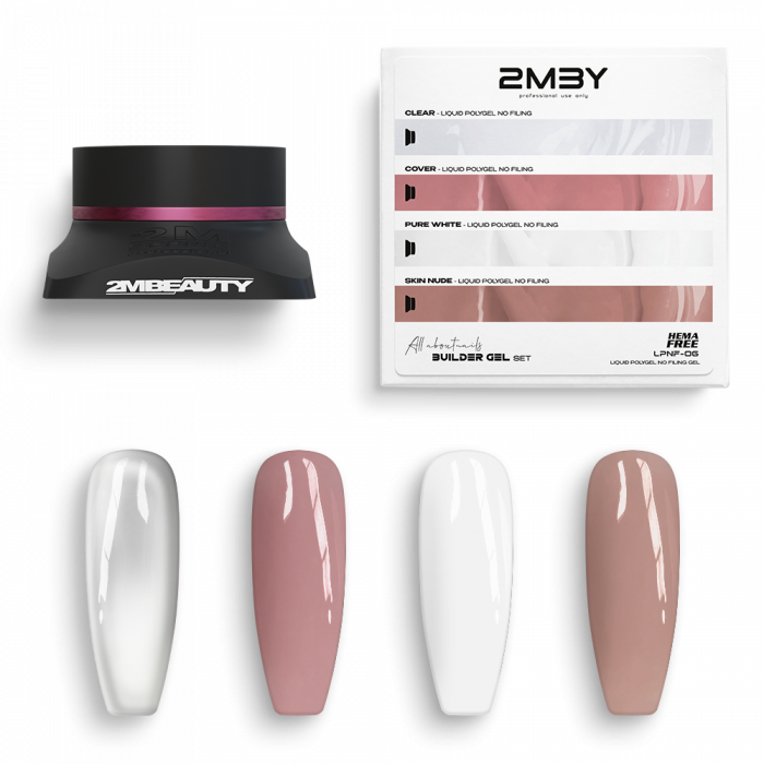 Zselé Szett - Liquid Polygel No Filing - LPNF-06 - HEMA Mentes Zselé Szett - Liquid Polygel No Filing - LPNF-06 - HEMA Mentes:
Fedezd fel a 2MBEAUTY Liquid Polyg...