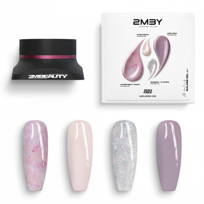 Zselé Szett - Mousse - MOUSSE-06 - HEMA Mentes Zselé Szett - Mousse - MOUSSE-06 - HEMA Mentes:
A 2MBEAUTY Mousse MOUSSE-06 HEMA Mentes Építőzs...
