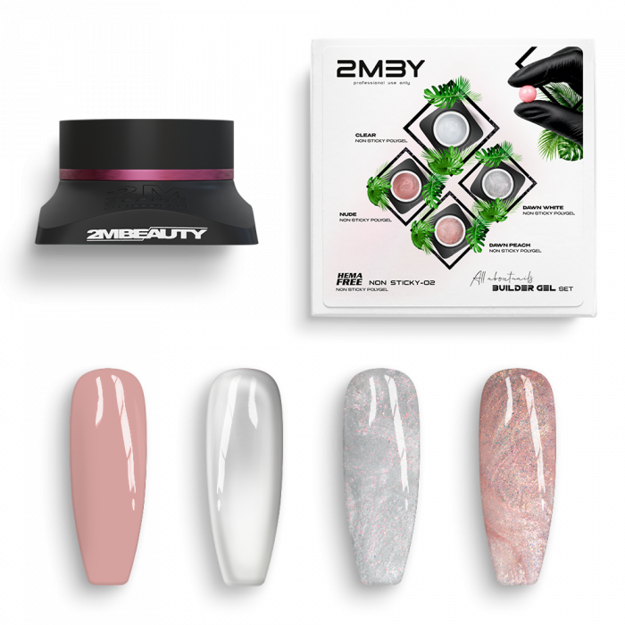 Zselé Szett - Non Sticky Polygel - NONSTICKY-02 - HEMA Mentes Zselé Szett – Non Sticky Polygel – NON STICKY-02 – HEMA Mentes:
A 2MBEAUTY Non Sticky NON ST...