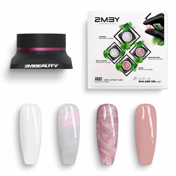 Zselé Szett - Non Sticky Polygel - NONSTICKY-03 - HEMA Mentes Polyzselé Szett – Non Sticky – NON STICKY-03 – HEMA Mentes:
A 2MBEAUTY Non Sticky NON STICKY...