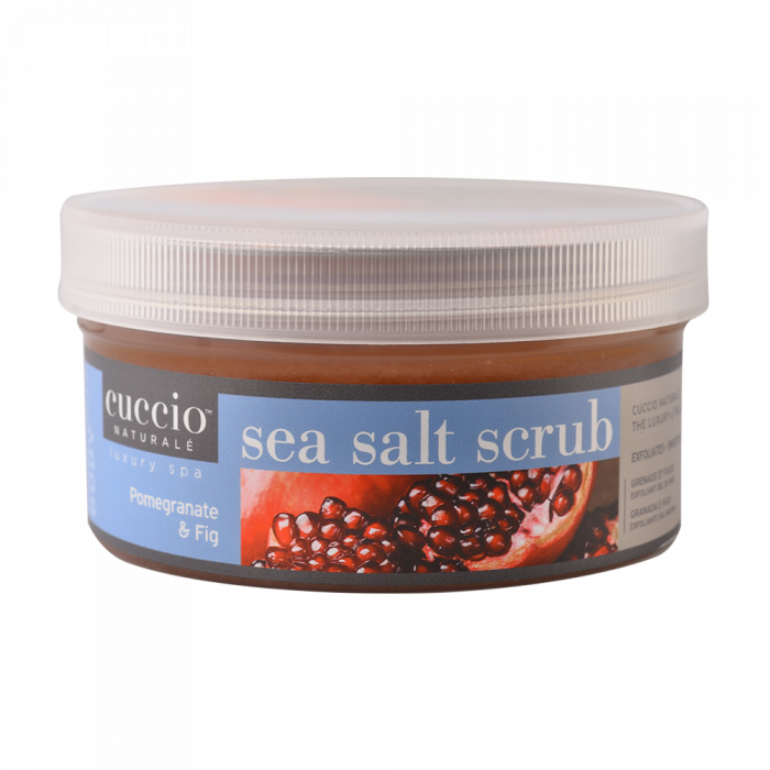 Cuccio tengeri sós bőrradír gránátalmával és fügével (Sea salt scrub pomegranate and fig): ...