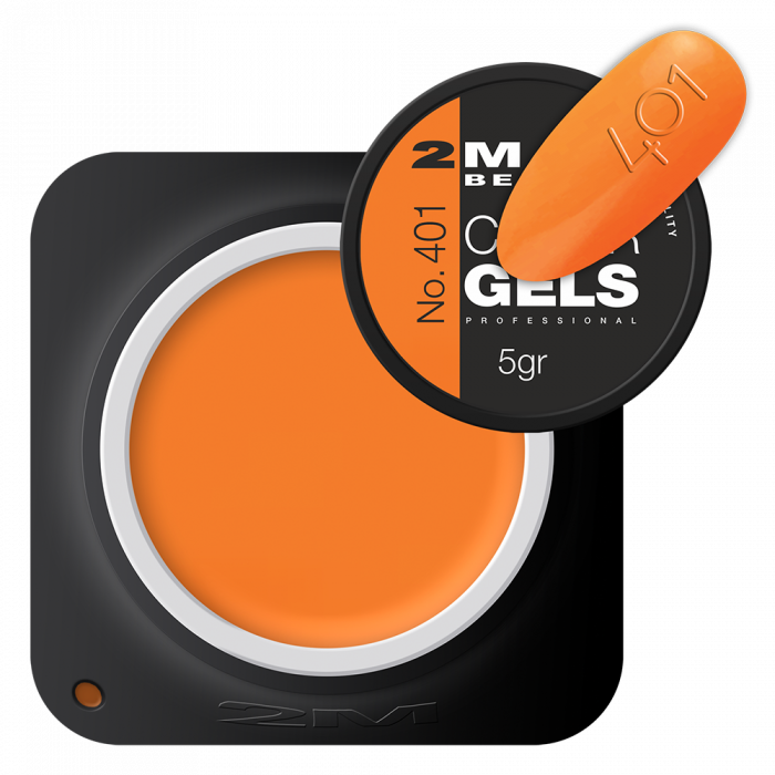 Színes Zselé - Neon 401:
Neon narancs, erősen pigmentált, sötétben világító, matt színes ...