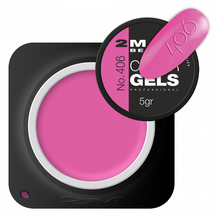 Színes Zselé - Neon 406:
Neon pink, erősen pigmentált, sötétben világító, matt színes zse...