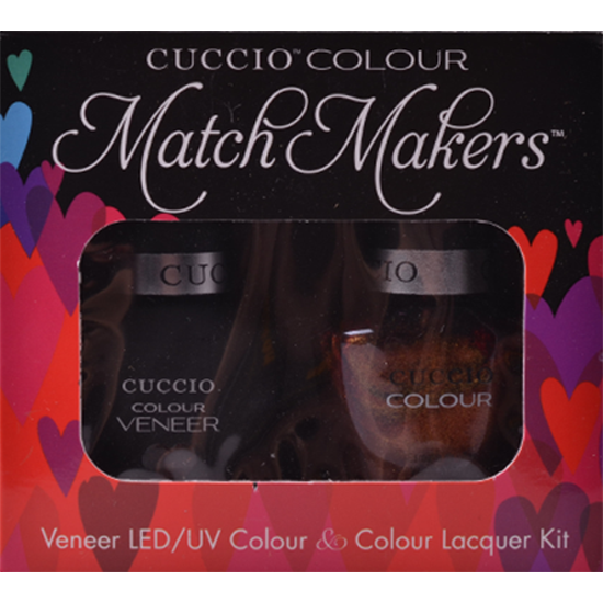 Cuccio géllack és körömlakk szett: A géllack és az azonos színű körömlakk egy csomagban....