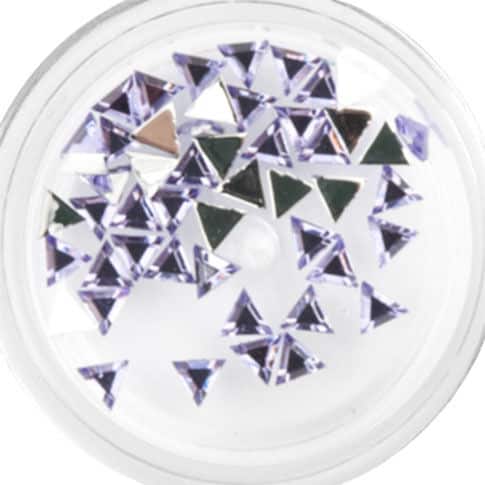 Kő Háromszög - 10 Light Amethyst Apró háromszög formájú kövek 50db-os kiszerelésben....