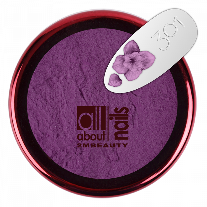 Színes Porcelánpor 301:
Lilás-bordó színben Intenzív színű vékonyabb rétegben is jól fed...