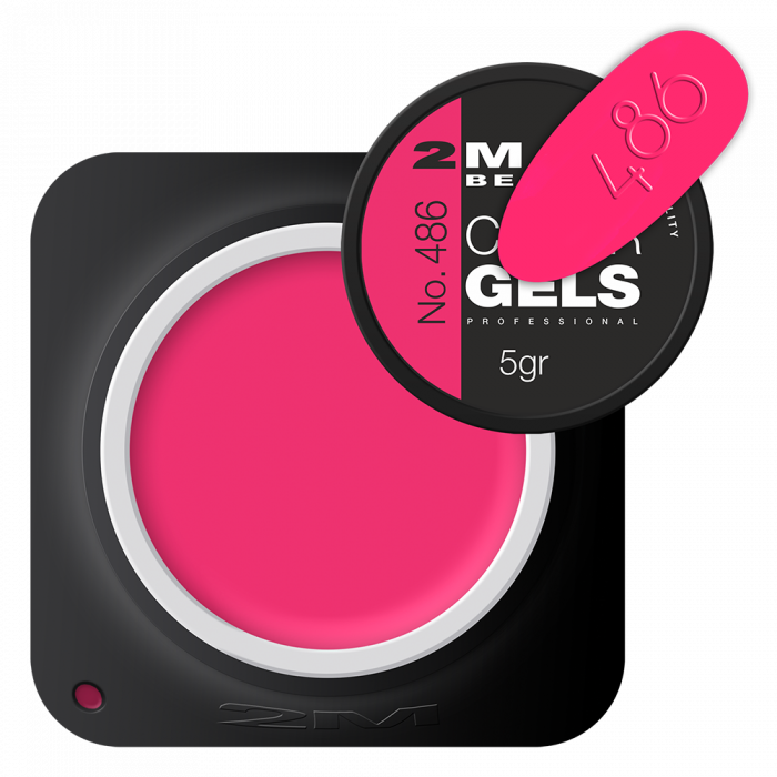 Színes Zselé - Neon 486:
Sötét neon pink színű zselé.
 
Rendkívüli pigmentáltságának ...