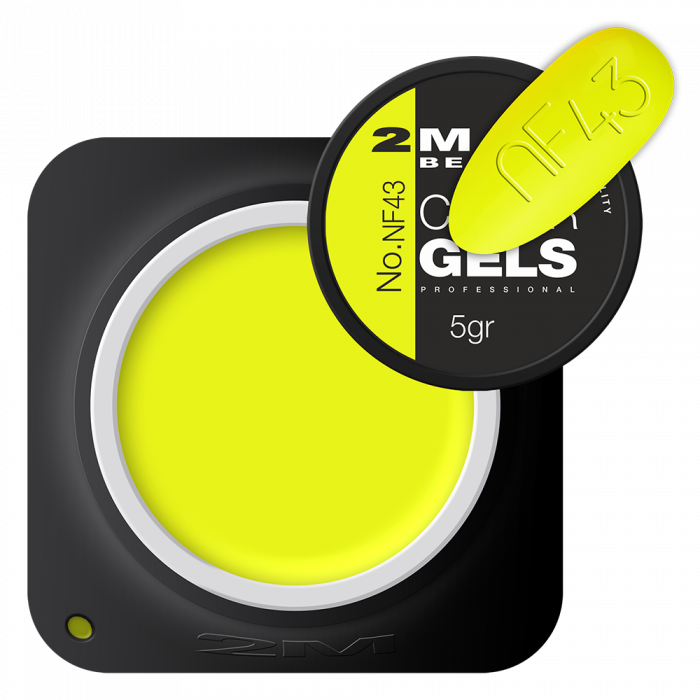 Színes Zselé - Fixálásmentes NF043:Neon sárga színű, fixálásmentes zselé, mely egy rétegb...