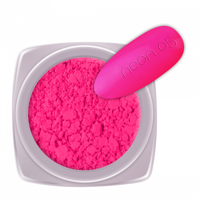 Pigmentpor neon 05:  Élénk színű, pink, különleges pigment por a változatos körömdíszíté...