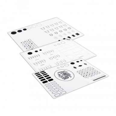 Szilikonos gyakorló lapok