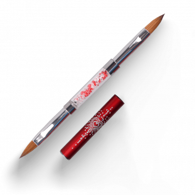 Porcelán ecset Twin - Red heart