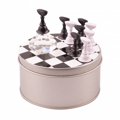 Mágneses díszítő tip tartó sakktábla