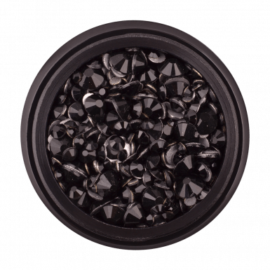 Strasszkő 04 black