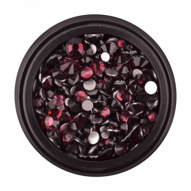 Strasszkő 19 dark purple