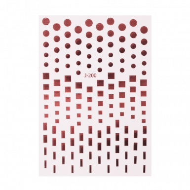 Nail sticker 56-01 - Rosegold