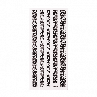 Nail sticker 54-01 - black