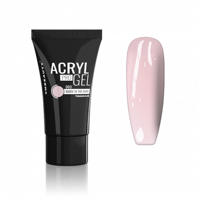 Acryl Pro Gel Glow In The Dark 003 Milky Pink