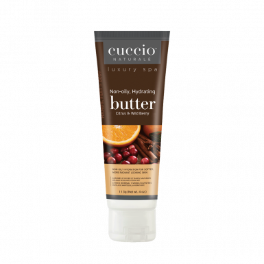 Cuccio Testvaj Citrusfélékkel És Bogyós Gyümölcsökkel - Non-Oily, Hydrating Butter Blends Citrus & Wild Berry