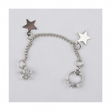 Körömékszer zircon lánc 03