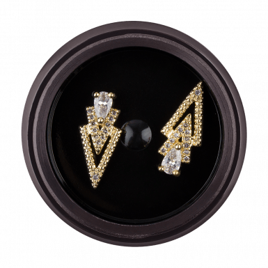 Körömékszer zircon 10