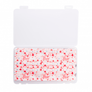 Maszk tároló - clear