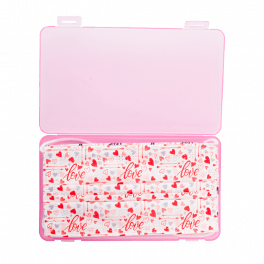 Maszk tároló - pink