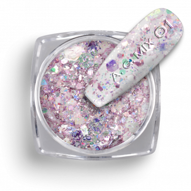 Csillámpor Abstract Glitter Mix 01