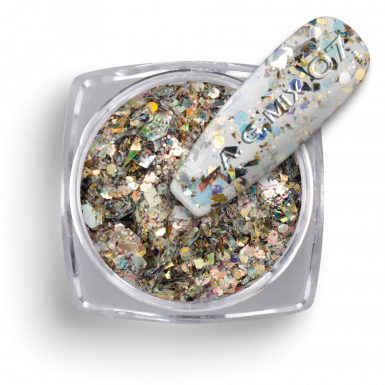 Csillámpor Abstract Glitter Mix 07