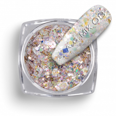 Csillámpor Abstract Glitter Mix 08