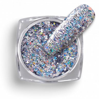 Csillámpor Platinum Glitter 01