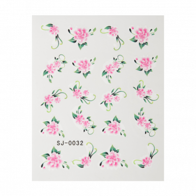 Akril hatású vizes matrica - SJ-0032