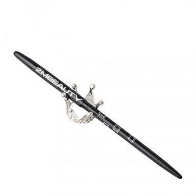 Ecsettartó Korona Közepes Köves - Ezüst