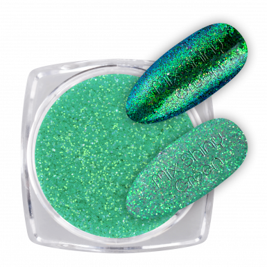 Glitter Mix Shiny Green