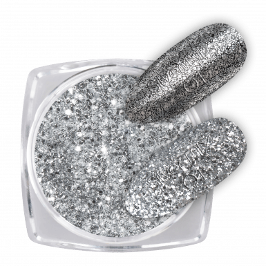 Glitter Silver Mix 01