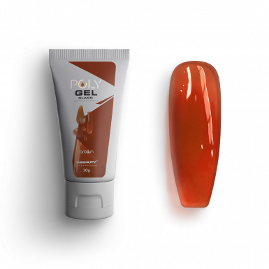 Polygel Glass - Brown - HEMA & TPO Mentes Építőzselé