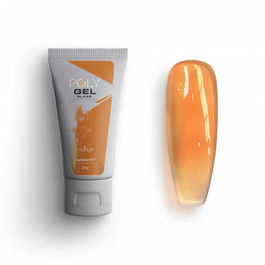 Polygel Glass - Orange - HEMA & TPO Mentes Építőzselé