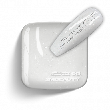Gel Lack - Glimmering Rubber Base 05 - HEMA Mentes