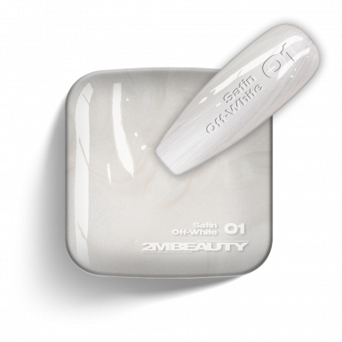 Gel Lack - Satin - 01 Off-White - HEMA & TPO Mentes