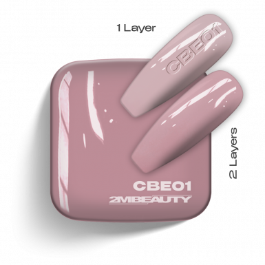 Gel Lack - Colored Base Elastic CBE01 - HEMA & TPO Mentes