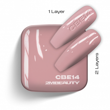 Gel Lack - Colored Base Elastic CBE14 - HEMA & TPO Mentes
