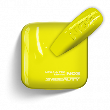 Gel Lack - Neon N003 - HEMA & TPO Mentes