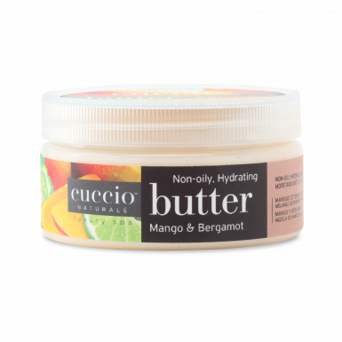 Cuccio Testvaj Mangóval és Bergamottal - Non-Oily, Hydrating Butter Blends Mango & Bergamot