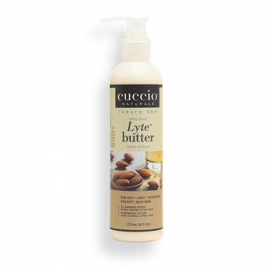 Cuccio Ultrakönnyű Testvaj Édes Mandulával - Lyte Butter Ultra Sheer Sweet Almond