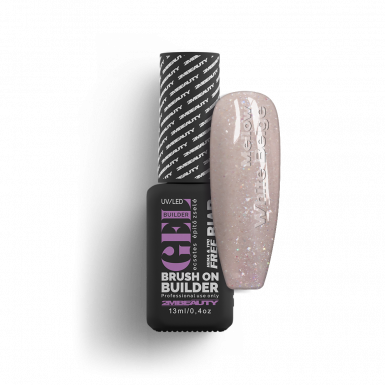 Liquid Polygel BIAB - Mellow White Beige - HEMA & TPO Mentes Ecsetes Építőzselé